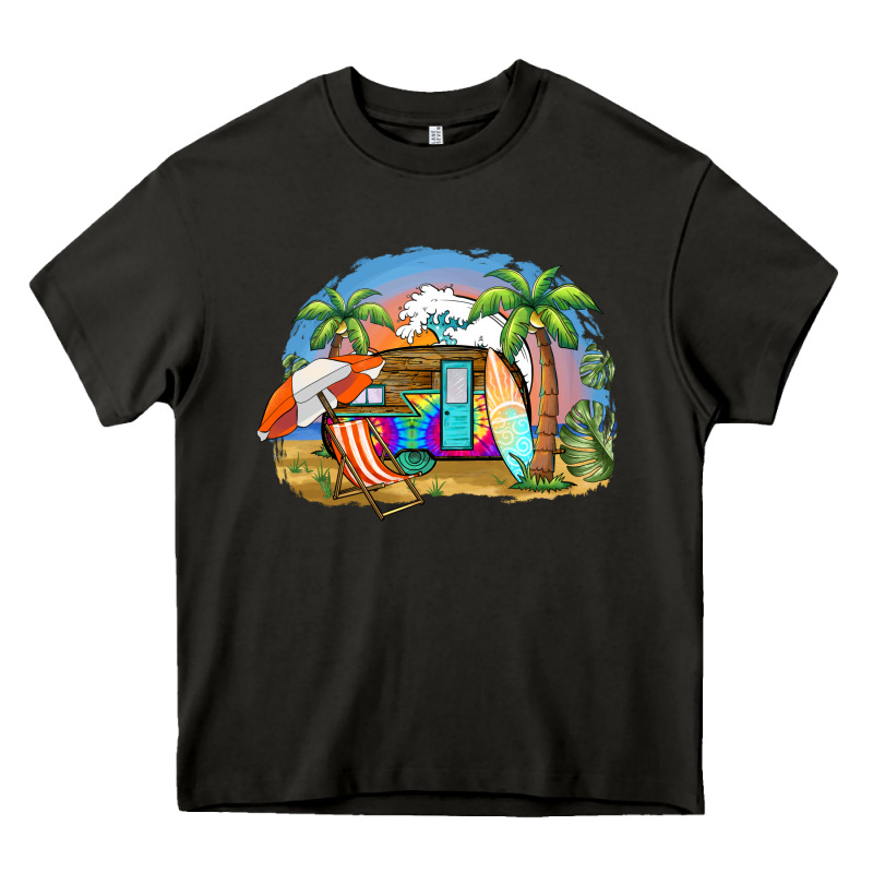 Camp Life Beach Heavy Core Tee by BarkalooDesign | Teevron