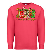 Cardinal jesus is the reason for the season Premium Sweatshirt - texasbilliewilder