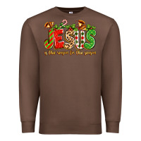 Chestnut jesus is the reason for the season Premium Sweatshirt - texasbilliewilder