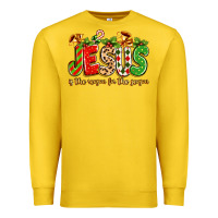 Lemon jesus is the reason for the season Premium Sweatshirt - texasbilliewilder