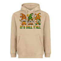 Mushroom It's Fall Y'all Heavyweight Hoodie - texasbilliewilder