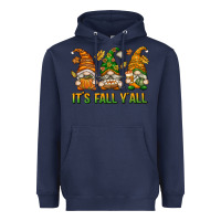 Navy It's Fall Y'all Heavyweight Hoodie - texasbilliewilder