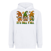 White It's Fall Y'all Heavyweight Hoodie - texasbilliewilder