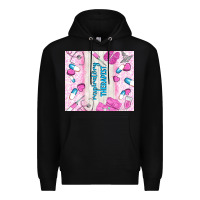 Black respiratory therapist Premium Hoodie - TumblerDesignByShophia