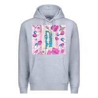 Heather Grey respiratory therapist Premium Hoodie - TumblerDesignByShophia