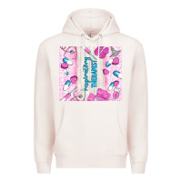 Pale Pink respiratory therapist Premium Hoodie - TumblerDesignByShophia