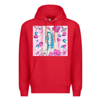 Red respiratory therapist Premium Hoodie - TumblerDesignByShophia