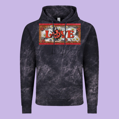 Love Ladybug    License Plate Template Vintage Hoodie Designed By Barkaloodesign