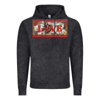 Vintage Black love ladybug    license plate template Vintage Hoodie - BarkalooDesign