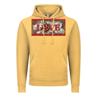 Vintage Mustard love ladybug    license plate template Vintage Hoodie - BarkalooDesign