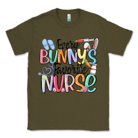 Army Green every bunny's favorite nurse Classic Tee - MaliasSmallBusiness