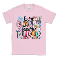 Bubblegum Pink every bunny's favorite nurse Classic Tee - MaliasSmallBusiness