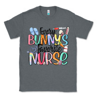 Charcoal Heather every bunny's favorite nurse Classic Tee - MaliasSmallBusiness