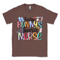 Chestnut every bunny's favorite nurse Classic Tee - MaliasSmallBusiness