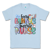 Dusty Blue every bunny's favorite nurse Classic Tee - MaliasSmallBusiness