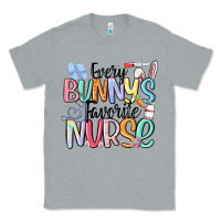 Heather Grey every bunny's favorite nurse Classic Tee - MaliasSmallBusiness