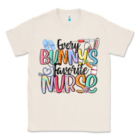 Natural every bunny's favorite nurse Classic Tee - MaliasSmallBusiness