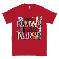 Red every bunny's favorite nurse Classic Tee - MaliasSmallBusiness