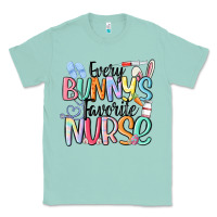 Seafoam every bunny's favorite nurse Classic Tee - MaliasSmallBusiness