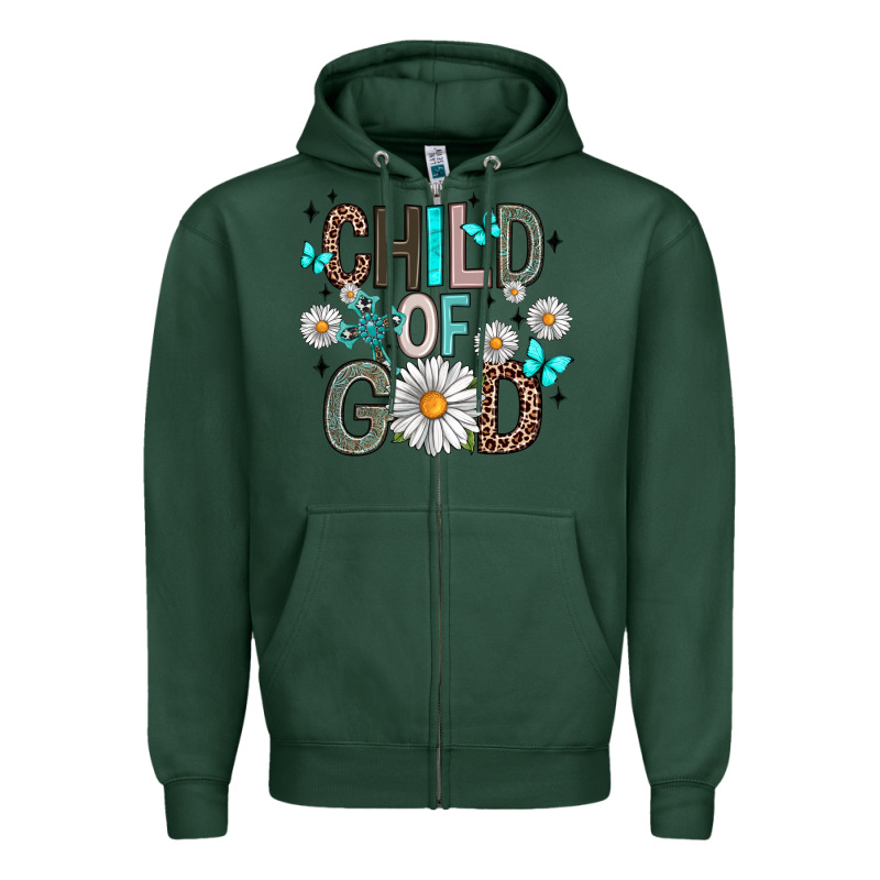 Child Of God Zipper Hoodie by Artiststas | Teevron
