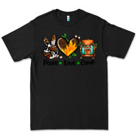 Black peace love camp ado Premium Tee - AdoDesignShop
