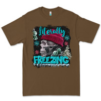 Cacao literally freezing skull Premium Tee - FaDigitalArtStudio
