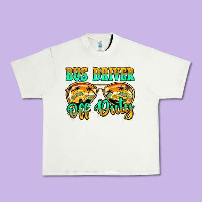 Bus Driver Off Duty Urban Heavy Tee Designed By Jasminsmagicworld