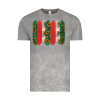 Cloud Rock mexican flag brushstroke Vintage Tee - Jasminsmagicworld