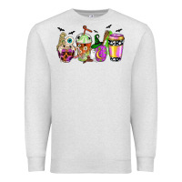 Halloween Coffee Cups Premium Sweatshirt | Teevron