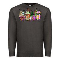 Smoke Halloween coffee cups Premium Sweatshirt - NancyCooperArtShop