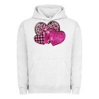 Pigment Lunar Rock breast cancer hearts Urban Hoodie - FaDigitalArtStudio