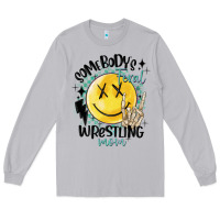 Moon Dust somebody's feral wrestling mom Long Sleeve Tee - MaliasSmallBusiness