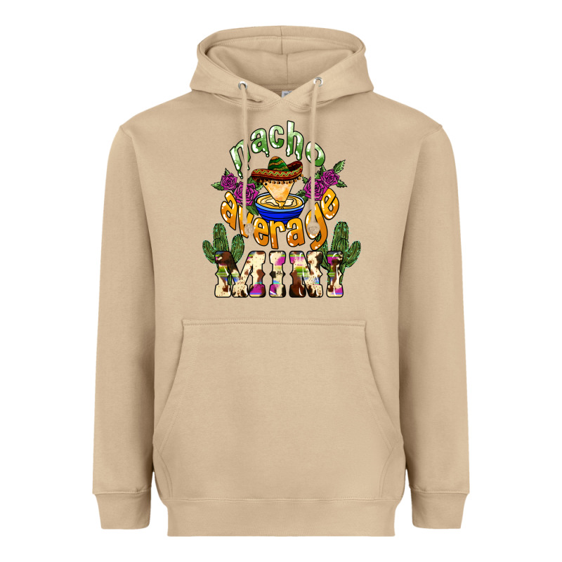 Nacho Average Mini Heavyweight Hoodie by NancyCooperArtShop | Teevron