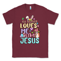 No Bunny Loves Me Like Jesus Classic Tee | Teevron