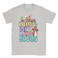 Moon Dust no bunny loves me like jesus Classic Tee - MaliasSmallBusiness