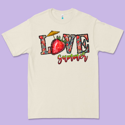 Love Summer Premium Tee Designed By Cowhidedigitalart