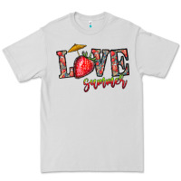 Dove Grey love summer Premium Tee - CowhideDigitalArt