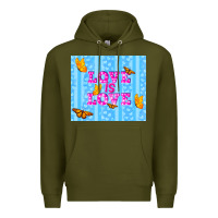 Army Green love is love Premium Hoodie - TumblerDesignByShophia