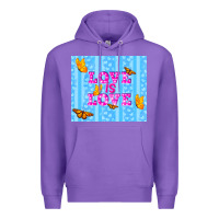 Purple love is love Premium Hoodie - TumblerDesignByShophia