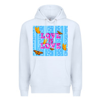 White love is love Premium Hoodie - TumblerDesignByShophia