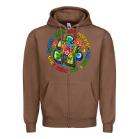 Chestnut what makes you different is what makes you beautif Zipper Hoodie - Artiststas