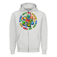 Dove Grey what makes you different is what makes you beautif Zipper Hoodie - Artiststas