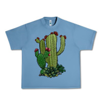 Pebble Blue cactus Urban Heavy Tee - Jasminsmagicworld