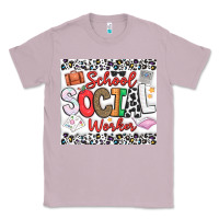 Lilac School Social Worker Classic Tee - CowhideDigitalArt