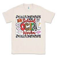 Natural School Social Worker Classic Tee - CowhideDigitalArt
