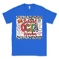 True Royal School Social Worker Classic Tee - CowhideDigitalArt