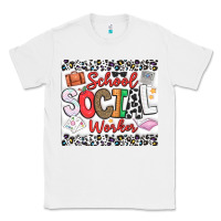 White School Social Worker Classic Tee - CowhideDigitalArt