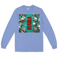 Colony Blue western mama Long Sleeve Tee - NancyCooperArtShop