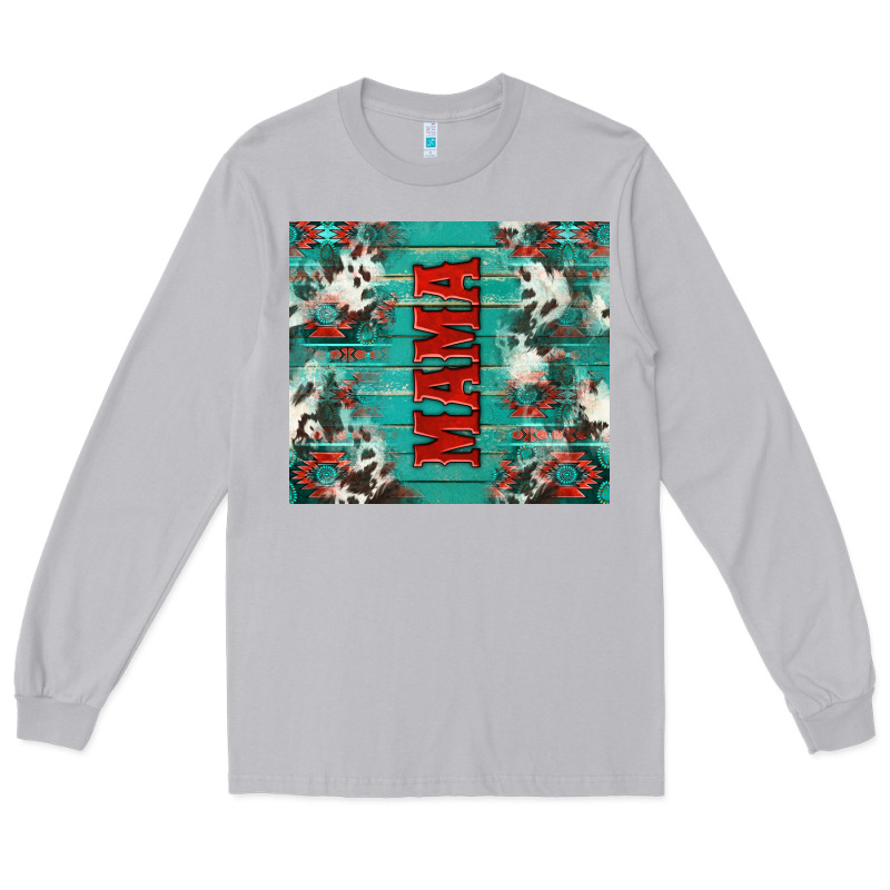 Western Mama Long Sleeve Tee by NancyCooperArtShop | Teevron