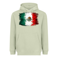 Matcha Mexican flag Heavyweight Hoodie - NancyCooperArtShop